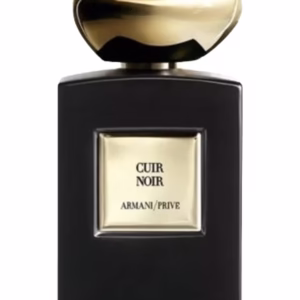 cuir noir giorgio armani for women and men